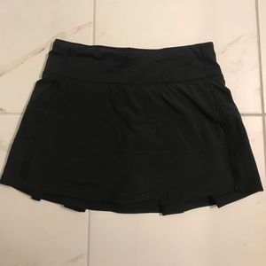 Lululemon Pace Rival Skirt- Black, 2